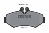 2302101 TEX - Klocki hamulcowe TEXTAR /tył/ DB SPRINTER