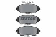 2308801 TEX - Klocki hamulcowe TEXTAR /przód/ (odp.GDB3333) TOYOTA COROLLA