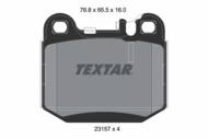2315702 TEX - Klocki hamulcowe TEXTAR /tył/ (odp.GDB1457) DB W163 98-