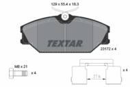 2317203 TEX - Klocki hamulcowe TEXTAR /przód/ RENAULT LAGUNA 99-01/MEGANE/SCENIC 97-03