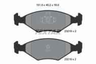 2321901 TEX - Klocki hamulcowe TEXTAR /przód/ /bez czujnika/ FIAT PALIO/SIENA 96-98
