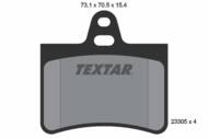 2330501 TEX - Klocki hamulcowe TEXTAR /tył/ PSA C5 01-