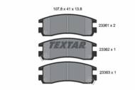 2336101 TEX - Klocki hamulcowe TEXTAR /tył/ GM SINTRA 96-