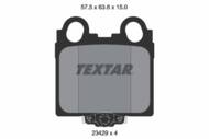 2342901 TEX - Klocki hamulcowe TEXTAR /tył/ LEXUS GS/IS