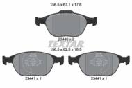 2344004 TEX - Klocki hamulcowe TEXTAR /przód/ FORD TRANSIT CONNECT 02-/FOCUS 02-ST170