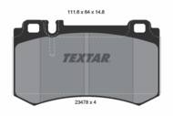 2347802 TEX - Klocki hamulcowe TEXTAR /tył/ DB W220/C215/R230 02-