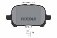 2351302 TEX - Klocki hamulcowe TEXTAR /przód/ TOYOTA CAMRY/PREVIA 2.2-3.0 96-03