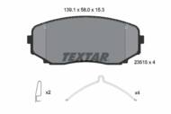 2351505 TEX - Klocki hamulcowe TEXTAR /przód/ MITSUBISHI ECLIPSE 1.5 17-