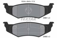 2356102 TEX - Klocki hamulcowe TEXTAR /tył/ CHRYSLER CRUISER/NEON/300M