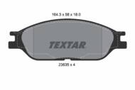 2363501 TEX - Klocki hamulcowe TEXTAR /przód/ FORD WINDSTAR 3.0/3.8 99-03
