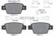 2371403 TEX - Klocki hamulcowe TEXTAR /tył/ FIAT BRAVO 10-