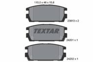 2381301 TEX - Klocki hamulcowe TEXTAR /tył/ HYUNDAI TERRACA