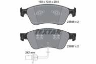 2389601 TEX - Klocki hamulcowe TEXTAR /przód/ VAG A8/PHAETON