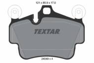 2404903 TEX - Klocki hamulcowe TEXTAR /przód/ PORSCHE 911/BOXSTER/CAYMAN 3.4-3.6 04-12