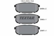 2405801 TEX - Klocki hamulcowe TEXTAR /tył/ KIA SORENTO 02-