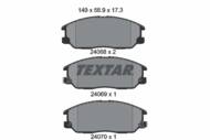 2406801 TEX - Klocki hamulcowe TEXTAR /przód/ KIA SORENTO 2.4-3.5 V6 02- USA