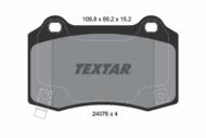 2407601 TEX - Klocki hamulcowe TEXTAR /tył/ CHRYSLER 300C 2.7-6.1 04-