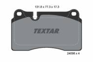 2409801 TEX - Klocki hamulcowe TEXTAR /przód/ VAG TOUAREG 3.0 V6 TDI 10-