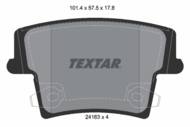 2416301 TEX - Klocki hamulcowe TEXTAR /tył/ (odp.GDB4135) CHRYSLER 300C