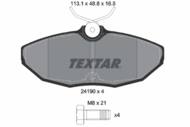 2419001 TEX - Klocki hamulcowe TEXTAR /tył/ JAGUAR S-TYPE