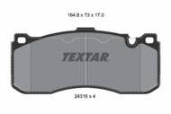 2431601 TEX - Klocki hamulcowe TEXTAR /przód/ BMW E87/E90 WERSJA M