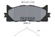 2435001 TEX - Klocki hamulcowe TEXTAR /przód/ (odp.GDB3429) AVALON 06- LEXUS ES350 06- CAMRY 06- TOYOTA C