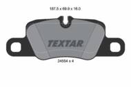 2455401 TEX - Klocki hamulcowe TEXTAR /tył/ PORSCHE PANAMERA 3.0-4.8 09-