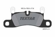 2472102 TEX - Klocki hamulcowe TEXTAR /tył/ PORSCHE CAYENNE 3.0-4.8 10-