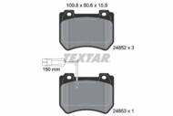 2485201 TEX - Klocki hamulcowe TEXTAR /przód/ ALFA ROMEO 159 05- 1.9/2.0 JTD