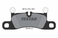 2514301 TEX - Klocki hamulcowe TEXTAR /tył/ PORSCHE 911/BOXSTER/CAYENNE 2.9-4.0 12-