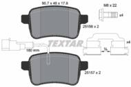 2515601 TEX - Klocki hamulcowe TEXTAR /tył/ ALFA ROMEO GIULIETTA 1.4/1.6-2.0 JTDM 10-