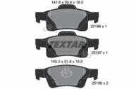 2519601 TEX - Klocki hamulcowe TEXTAR /tył/ JEEP GRAND CHEROKEE 10-