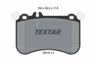2521901 TEX - Klocki hamulcowe TEXTAR /przód/ DB C218/W212/W221/C216 4.7 11-