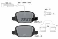 2534701 TEX - Klocki hamulcowe TEXTAR /tył/ FIAT 500 0.9 13-