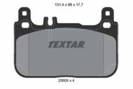2550501 TEX - Klocki hamulcowe TEXTAR /przód/ DB W222/V222/X222 2.2-6.0 13-