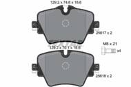 2561701 TEX - Klocki hamulcowe TEXTAR /przód/ (odp.GDB2098) BMW 2/X1 1.5-2.0 14-
