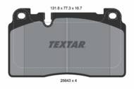 2564305 TEX - Klocki hamulcowe TEXTAR /przód/ VAG Q5 2.0-3.0 TDI 12-