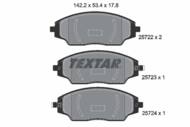 2572201 TEX - Klocki hamulcowe TEXTAR /przód/ CHEVROLET AVEO 1.2-1.8 11-