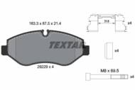 2922901 TEX - Klocki hamulcowe TEXTAR /przód/ IVECO DAILY 06-/11-/14-