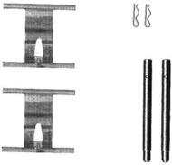 82076600 TEX - Zestaw instalacyjny klocków hamulcowych TEXTAR /tył/ VAG Q7 06-