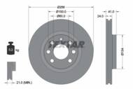 92039203 TEX - Tarcza hamulcowa TEXTAR /przód/ GM ASTRA F/VECTRA A/B/DAEWOO