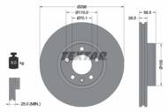 92057700 TEX - Tarcza hamulcowa TEXTAR /przód/ GM OMEGA