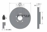 92057900 TEX - Tarcza hamulcowa TEXTAR /przód/ DB W129 SL