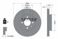 92060903 TEX - Tarcza hamulcowa TEXTAR /przód/ HONDA CIVIC 94- UK/JP/CRX/JAZZ/CITY 08-/ROVER 200/400/25/45