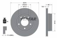 92072403 TEX - Tarcza hamulcowa TEXTAR /tył/ BMW E46 95-