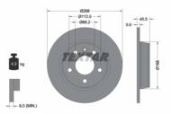 92074303 TEX - Tarcza hamulcowa TEXTAR /tył/ (268x10mm) VAG SHARAN