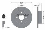 92090400 TEX - Tarcza hamulcowa TEXTAR /przód/ VAG FAVORIT