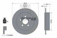 92108600 TEX - Tarcza hamulcowa TEXTAR /tył/ CHRYSLER PT CRUISER/NEON