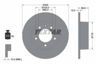 92111203 TEX - Tarcza hamulcowa TEXTAR /tył/ GM/RENAULT MA