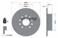 92120903 TEX - Tarcza hamulcowa TEXTAR /tył/ VAG GOLF 5/A3/OCTAVIA 04-/12-/CADDY/SCIROCCO/VAG 253MM